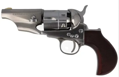 Rewolwer czarnoprochowy Pietta Colt Pocket Police Snubnose k.44 l.3" 1862 ( CPPSNBOS44MTLC )