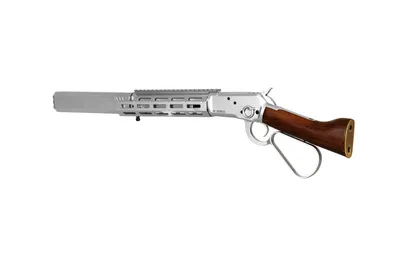 Karabin ASG A&K 1873RS (Real Wood) - silver (AIK-02-031122) - widok 5