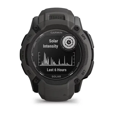 Zegarek sportowy GARMIN Smartwatch Instinct 2X SOLAR Grafitowy - widok 2