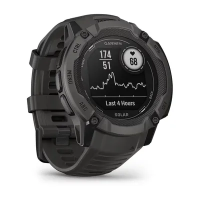 Zegarek sportowy GARMIN Smartwatch Instinct 2X SOLAR Grafitowy - widok 3