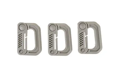 Zestaw 3 klamer typu Grmlock - foliage green (FMA-31-008564)