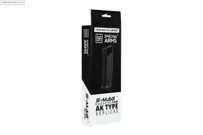 Magazynek ASG Hi-Cap 430 kulek S-Mag do replik serii J - Śliwkowy (SPE-05-036113) SPECNA ARMS - widok 4