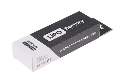 Akumulator LiPo 7,4V 2000mAh 15/30C - 2 modułowy (SPE-06-022020) SPECNA ARMS - widok 2
