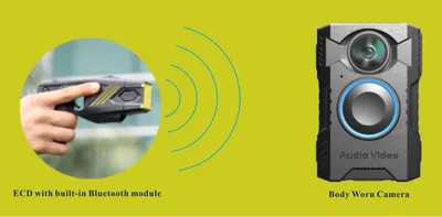Kamera nasobna HUSHA HC-200 4G Body Worn Camera BT - widok 2