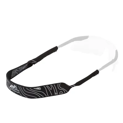 Pasek HELIKON neoprenowy do okularów - Neoprene - Czarny/Biały - One Size (AC-NER-NE-0120A)