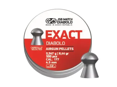 Śrut 4,52 mm Diabolo JSB Exact 500 półokrągły (546237-500) - widok 2