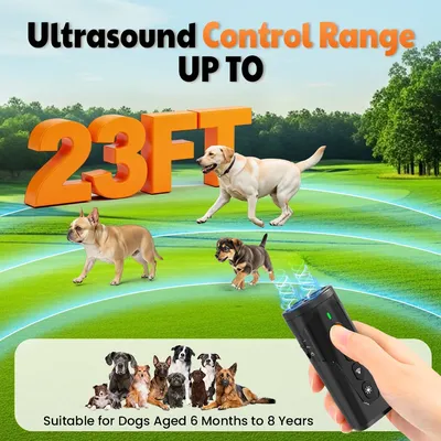 Odstraszacz ultradźwiękowy na psy 4w1 - KOLTER Dogchaser K-65 Anti Dog z latarką - widok 5