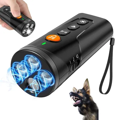 Odstraszacz ultradźwiękowy na psy 4w1 - KOLTER Dogchaser K-65 Anti Dog z latarką