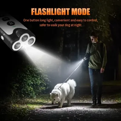 Odstraszacz ultradźwiękowy na psy 4w1 - KOLTER Dogchaser K-68 Anti Dog + led - widok 8