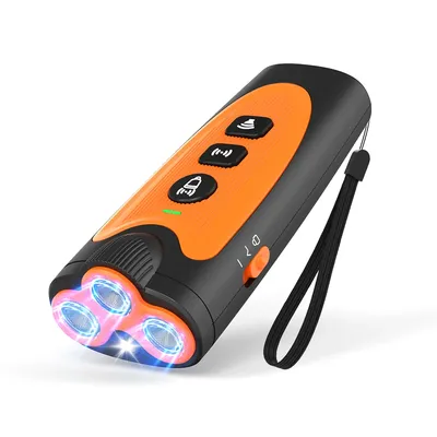 Odstraszacz ultradźwiękowy na psy 4w1 - KOLTER Dogchaser K-68 Anti Dog + led - widok 2