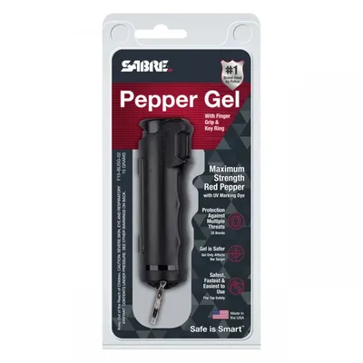Gaz pieprzowy Sabre Red F15-BUSG 15,9ml żel w obudowie z oringiem do kluczy - czarny (F15-BUSG) - widok 2
