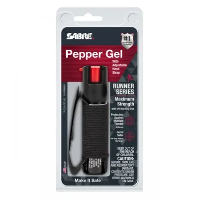 Gaz pieprzowy Sabre Red Runner/Jogger P-22J-OC żel 22ml czarny (P-22J-OC-GEL) - widok 2