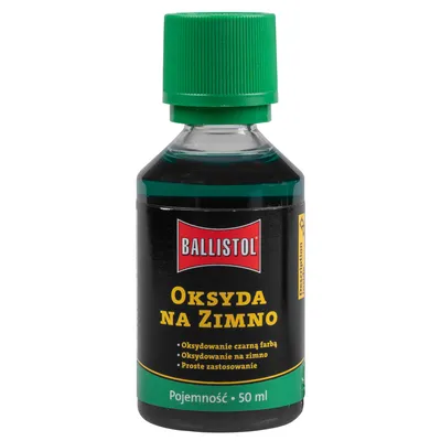 Oksyda na zimno Ballistol Brunierung 50 ml płyn (23630-PL /0621-30983)