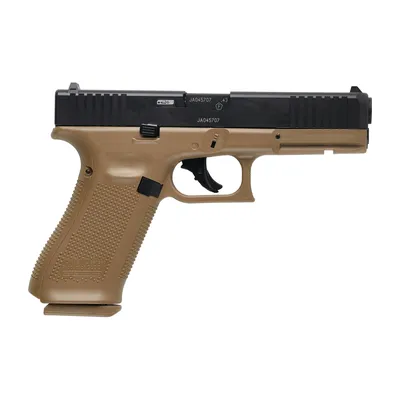 Pistolet na kule gumowe Glock Gen 5 T4E .43 CO2 coyote, zestaw (211.00.06) - widok 2