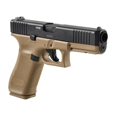 Pistolet na kule gumowe Glock Gen 5 T4E .43 CO2 coyote, zestaw (211.00.06) - widok 8
