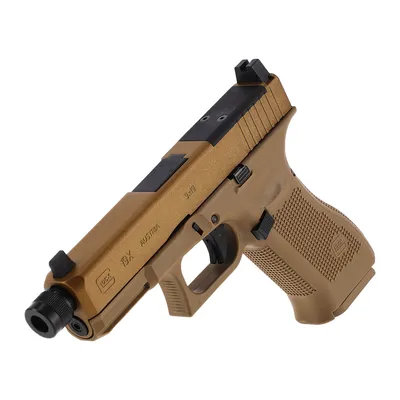 Pistolet wiatrówka Glock 19X blowback 4,5 mm coyote BB CO2 (5.8462) - widok 3