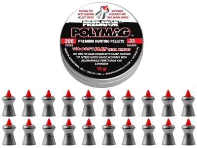 Śrut 5,5 mm Diabolo JSB Polymag Predator 200 szpiczasty (1002-01-200)