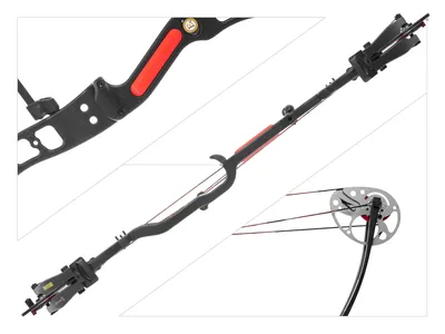 Łuk bloczkowy Poe Lang Ek Exterminator 30" czarny 15-70 LBS (CO-035B) - widok 2