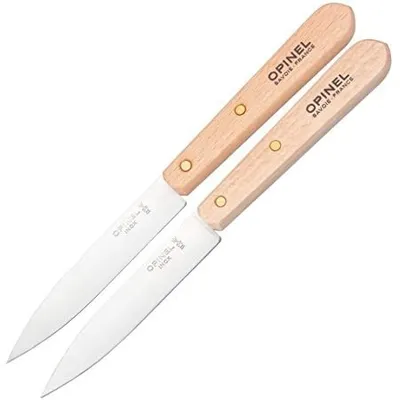 Nóż kuchenny Opinel Natural 2 112 Paring Knife - 2 sztuki (001223)