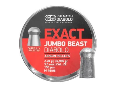 Śrut 5,52 mm diabolo JSB Exact Jumbo Beast 150 (546387-150)