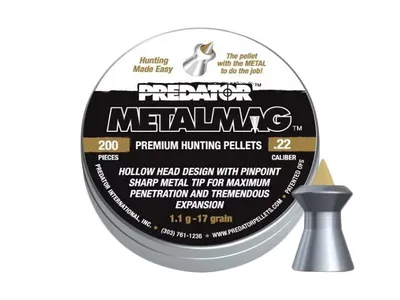 Śrut 5,5 mm Diabolo JSB Metalmag  200 szt. szpiczasty (2002-01-200)