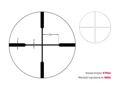 Luneta celownicza Vortex Diamondback 4-12x40 1'' BDC (186-076) VORTEX OPTICS - widok 8