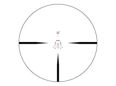 Luneta celownicza Vortex Strike Eagle 1-8x24 AR-BDC3 tubus 30 mm bez montażu (SE-1824-2) VORTEX OPTICS - widok 4