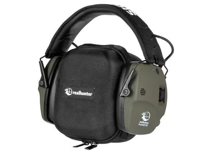 Słuchawki RealHunter Active ProSHOT BT oliwkowe (EM030 olive) - widok 4