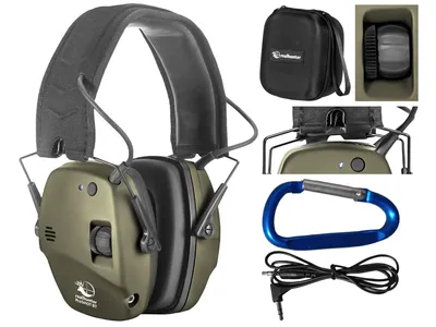 Słuchawki RealHunter Active ProSHOT BT oliwkowe (EM030 olive) - widok 2