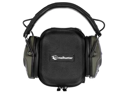 Słuchawki RealHunter Active ProSHOT BT oliwkowe (EM030 olive) - widok 3