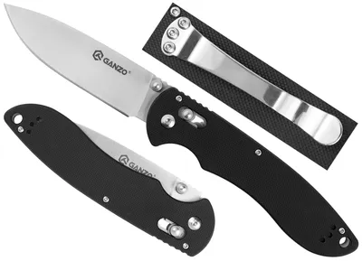 Nóż składany Ganzo Firebird F740-BK (F740-BK / G740-BK) - widok 2