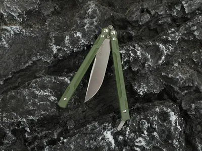 Nóż składany Ganzo Firebird G766-GR motylek (G766-GR) - widok 5