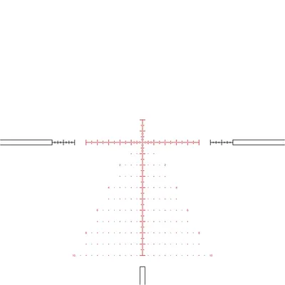 Luneta celownicza Hawke Frontier 5-25x56 SF IR Mil Pro 25x tubus 30 mm bez montażu (354-010) HAWKE OPTICS - widok 3