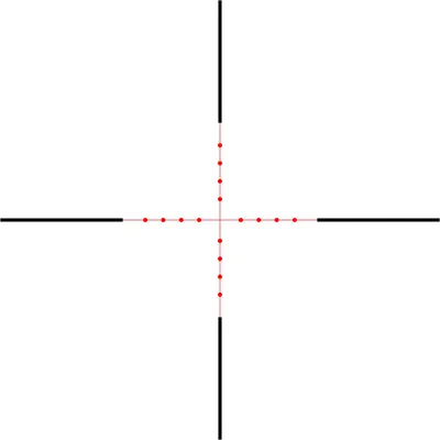 Luneta celownicza Hawke Vantage 3-9x40 AO IR Mil Dot tubus 1" bez montażu (354-081) HAWKE OPTICS - widok 3