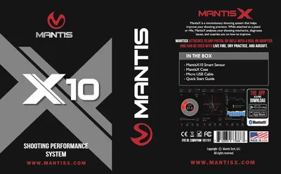 Trenażer strzelecki Mantis X10 Elite Shooting Performance (MT-1004) - widok 5