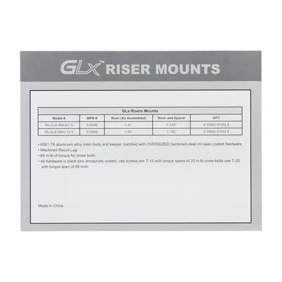 Montaż absolute cowitness Primary Arms do GLx 1.41" / 1.535" (PA-GLX-RM-AC-S) - widok 7