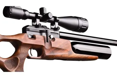 Karabinek wiatrówka KRAL PUNCHER JUMBO W PCP 5,5 drewno ekp<17J (KPJ55W) - widok 4
