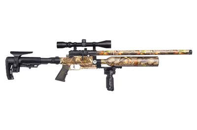 Karabinek wiatrówka KRAL PUNCHER JUMBO DAZZLE 4,5 PCP CAMO Ekp<17J - widok 5