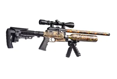 Karabinek wiatrówka KRAL PUNCHER JUMBO DAZZLE 5,5 PCP CAMO Ekp<17J - widok 4