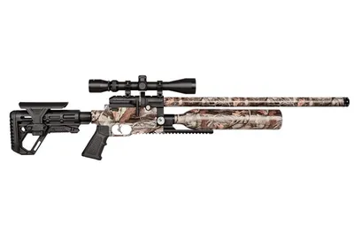 Karabinek wiatrówka KRAL PUNCHER JUMBO DAZZLE 5,5 PCP CAMO Ekp<17J