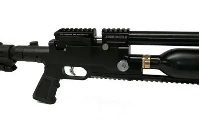 Karabinek wiatrówka KRAL PUNCHER JUMBO DAZZLE PCP BLACK 5,5 mm ekp<17J (KPJDB55) - widok 3