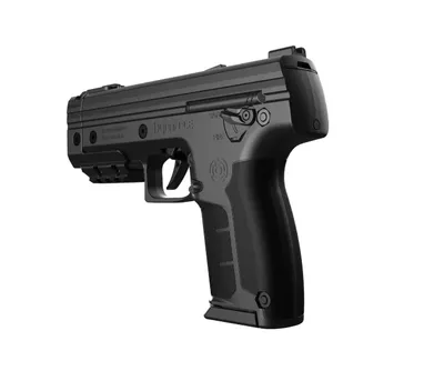 Pistolet na kule gumowe i pieprzowe BYRNA LE BLACK k.68 CO2-12g zestaw (LK68300-1) - widok 6