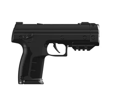 Pistolet na kule gumowe i pieprzowe BYRNA LE BLACK k.68 CO2-12g zestaw (LK68300-1) - widok 5