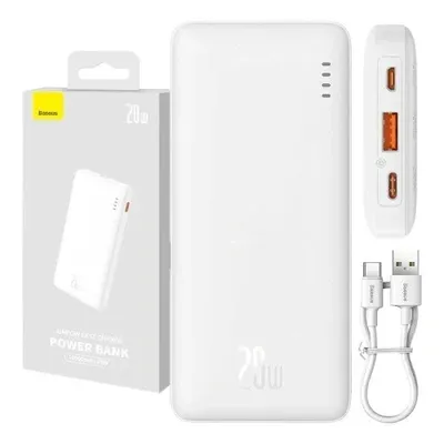 Powerbank BASEUS AIRPOW 10000MAH 20W (BIAŁY) - widok 4