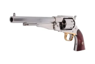 Rewolwer czarnoprochowy Pietta Remington Texas INOX .44 8" 1858 (RGS44) - widok 2