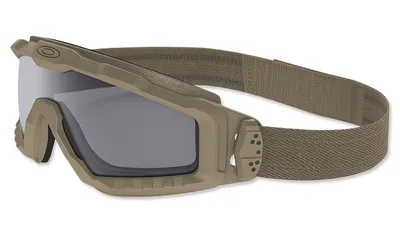 Gogle Oakley SI Ballistic Alpha Halo Goggle Terrain Tan - Grey - OO7065-03