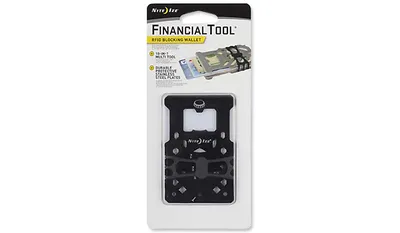 Multitool Nite Ize FinancialTool RFID Blocking Wallet - Czarny - FMTR-01-R7