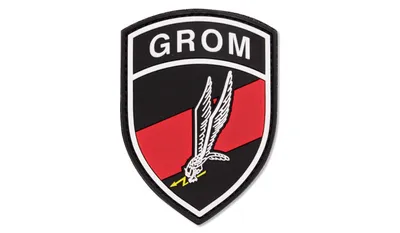 Naszywka 3D - GROM - Kolor - 444130-7060 - 101 Inc.