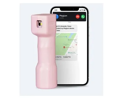 Gaz pieprzowy Plegium Smart Pink +GPS+SMS+TEL+ALARM+LED (SPS-P-S-POL-PI-E) - widok 2