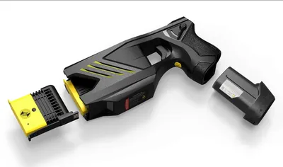 Paralizator strzelający Taser HUSHA TX200P 2-strzałowy 55.000 V zestaw (Paralizator+kabura+4kartridże+walizka) - widok 5